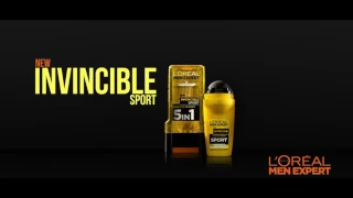 Be Invincible with Invincible Sport starring Lewis Hamilton   L'Oréal Men Expert   TV Advert