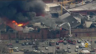 3-Alarm Factory Fire In Belmont Gardens