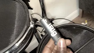 How to recored Drum-covers with Electronic Drums directly to your phone,No edit needed.