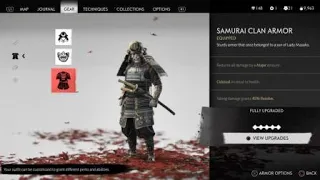 Ghost of Tsushima: New Game+ Imortal King Build