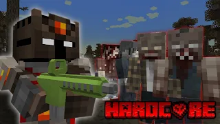 El APOCALIPSIS ZOMBI mas BRUTAL de Minecraft | Hardcore Z 2