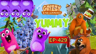 Awesome Lemmings and Grizzy Yummy Run Online Gameplay - Lemmings Yummy Run Gameplay Ep-429