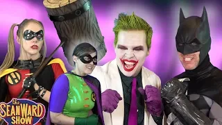 BATMAN, JOKER in HARLEY QUINN, THE GIRL WONDER - Epic Parody! The Sean Ward Show