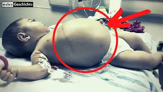 Die Ärzte waren schockiert, als sie sahen, was sich im Bauch des neugeborenen Babys befand!!!