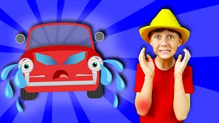 Mommy has a Boo-Boo Car Song | Sing and Dance! | Am nom Leon