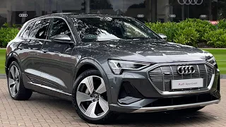 Approved used - Audi e-tron S line 55 quattro 300,00 kW at Stafford Audi