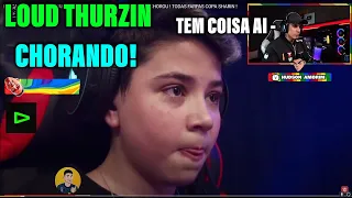 HUDSON AMORIM REAGINDO LOUD THURZIN CHOROU NO X1 PRESENCIAL DEPOIS DO QUE ACONTECEU! X1 DO BUXEXA