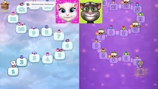 Which Higher Level^Tom From Level 0^Vs Angela From Level 1*GAMEPLAY FOR KID #205