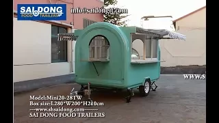 Food Carts-SAI DONG FOOD TRAILERS-- MODEL:MINI20-28TW-Food Trailers