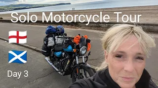 UK Solo Motorcycle Camping Tour to Scotland - Day 3