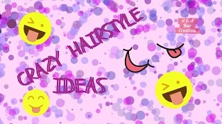 Crazy Hair Day Ideas | Peinados Locos | Peinados fáciles