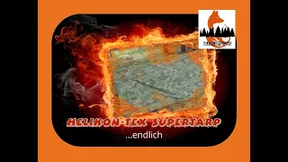 Bushcraft Outdoor Survival Tarp von HelikonTex - und ein Paket für Survival Mattin!