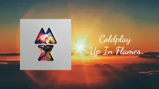 Coldplay - Up In Flames ( lyrics english and spanish )