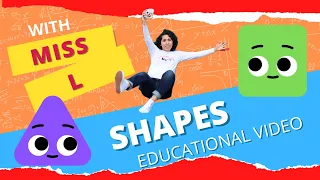 Learn about Shapes with Miss L | How to Teach | ABC Educational Videos for Kids