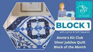 Annies Kit Clubs has a Block of the Month Club for Quilters. Each month you will get 1 block.  May