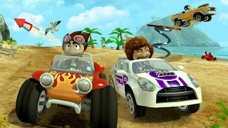 Beach Buggy Racing - Tutorial and Gameplay Walkthrough -Easy Street Level 1-4 (Android,iOS)