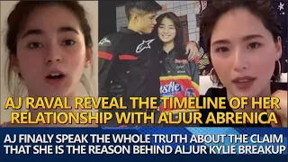 REACTION of AJ Raval on the CLAIM that SHE IS THE REASON of Aljur Abrenica and Kylie Padilla BREAKUP