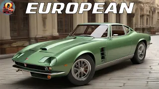 10 European Muscle Cars That Can Compare to American Muscle Cars