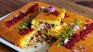 طرز تهیه ته چین مرغ مجلسی به همراه تمام نکات/Chicken Tahchin