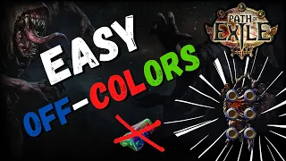 How to get EASY off-colors and white sockets! - Path of Exile -Tips & Tricks - 2022 v3.17