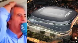 La reacción de Manolo Lama al ver el nuevo Bernabéu: "Es alucinante, pero parece un pabellón"