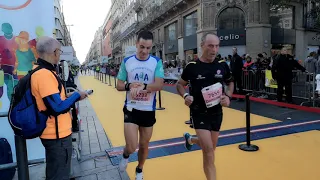 Arrivée du semi marathon de Toulouse 2019