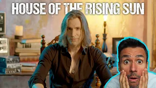 Geoff Castellucci - HOUSE OF THE RISING SUN | Bass Singer Cover | REACTION