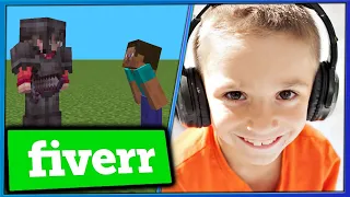 Ich TRAINIERE einen 10 JÄHRIGEN in Minecraft (er weint)