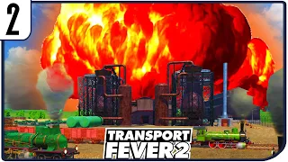 I Made A WEAPONS FACTORY In Transport Fever 2
