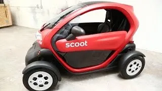 Scoot's First Four-Wheel Vehicle