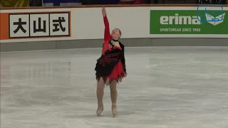 Mandy KIRBY. Oberstdorf 2018. Bronze Ladies III A - Free Skating. 9 place