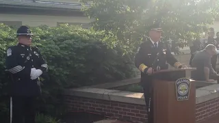 Hilliard police memorial 2018, part 1 of 2