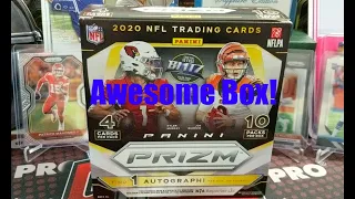 Mega Box Week 2020 Panini Prizm Football Mega Box Break ** Awesome Box! Top Rookies! **