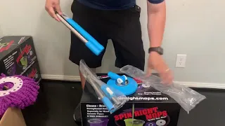 How to assemble the Spin Right Mop Pole.