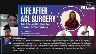 Webinar: Life After ACL Surgery