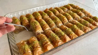 PRATİK ve LEZZETLİ❗Daha önce bu kadar NEFİS BAKLAVA yemedim 😋 İnanılmaz HIZLI ve KOLAY oluyor 👌