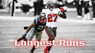 Longest Run of Every Season in Bucs History