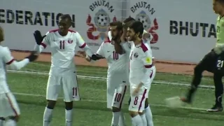 Qatar vs Bhutan 3-0 ~ Goals & Highlights ~ World Cup qualifiers 17.11.2015