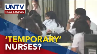 PRC claims no power to give temporary licenses to nursing graduates