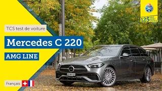 TCS Test de voiture -  Mercedes-Benz C 220 D - Essai 2021