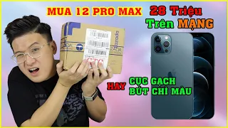 Chơi Lớn mua iPhone 12 Pro Max 28tr trên Mạng. Cục Gạch hay Bút Chì Màu đây?? | MUA HÀNG ONLINE