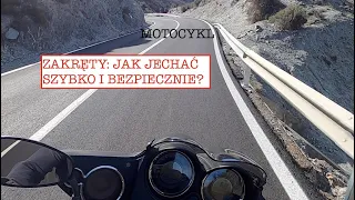 ĆWICZYMY ZAKRĘTY NA DRODZE - jak jeździć motocyklem szybko i bezpiecznie? cz. 1