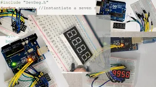 All about Seven segments display in 7 minutes | SevSeg.h library | Arduino DIY