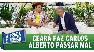 A Praça É Nossa (16/04/15) - Carlos Alberto passa mal de tanto rir com Ceará