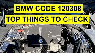 Most Common Fixes Of BMW Code 120308 - Drivetrain Malfunction Message