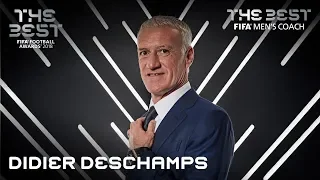Didier Deschamps reaction - The Best FIFA Men’s Coach 2018
