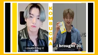 Sunoo contribution in selling out Kombucha #Jungkook #Enhypen #BTS #vlive #Army #engene #hybe