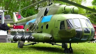 Mil Mi-8 RUSSIA Миль Ми-8 RC SCALE HELICOPTER MODEL