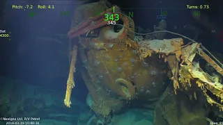 Wreckage of USS Juneau Located by R/V Petrel Team