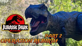 Operation Rebirth, Part 2 of the Jurassic Park Toy Movie Saga #shortfilm #toymovie #dinosaur #trex